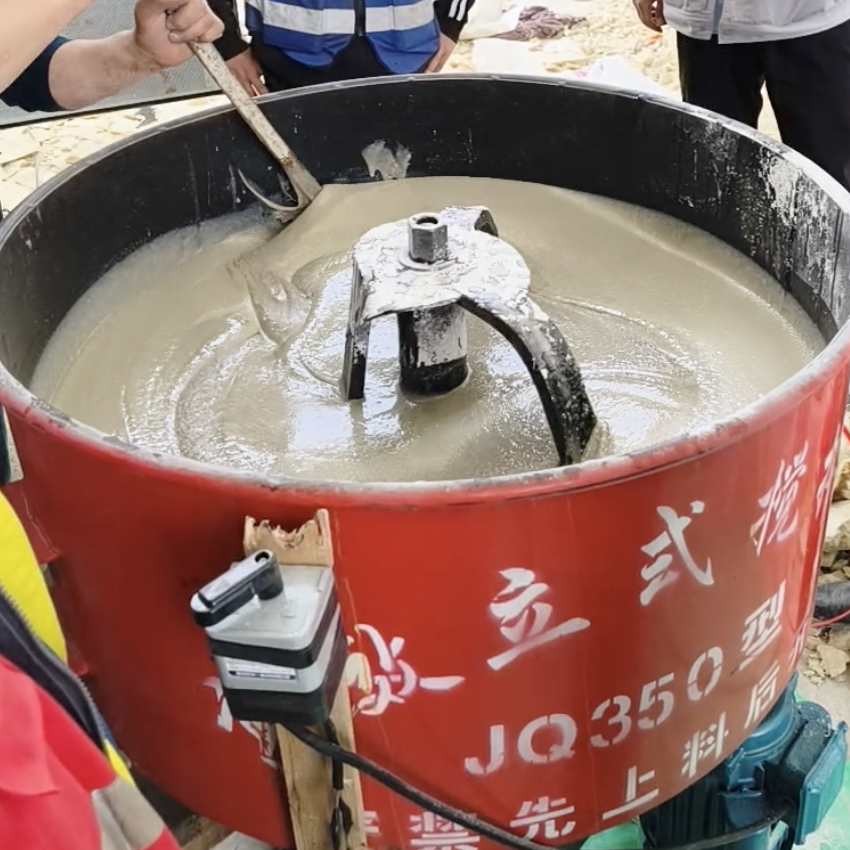 大兴汽轮机余热压缩机导热油设备底座耐高温环氧树脂灌浆料